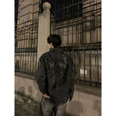 【有货】cleanfit工装外套男春秋美式高街痞帅短款夹克K931LL-P90，男装夹克，星座1007（原301D）