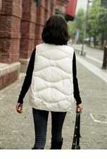 羽绒马甲，女装马甲，美惠百合