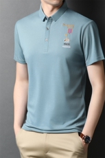 POLO衫男士短袖t恤翻领2023夏季新款潮牌休闲商务男装上衣，男装T恤，电商B212（原钱塘6029）