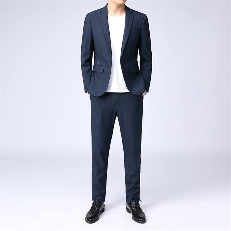 GDN5163四季款新款男士礼服西装修身商务休闲男装西服两件套装，男装西服套装，电商B360