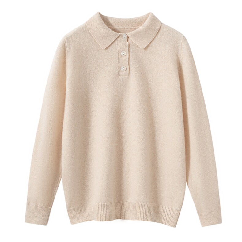 2025年秋季新款百搭polo领纯色男女同款加厚保暖羊毛衫，童装儿童羊毛衫，宏杨羊绒