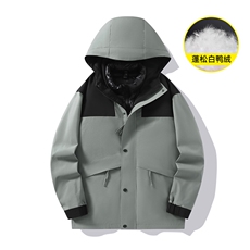 Y5961-P238S-6XL90白鸭绒情侣冬季户外可脱卸三合一羽绒服，男装羽绒服，星座109