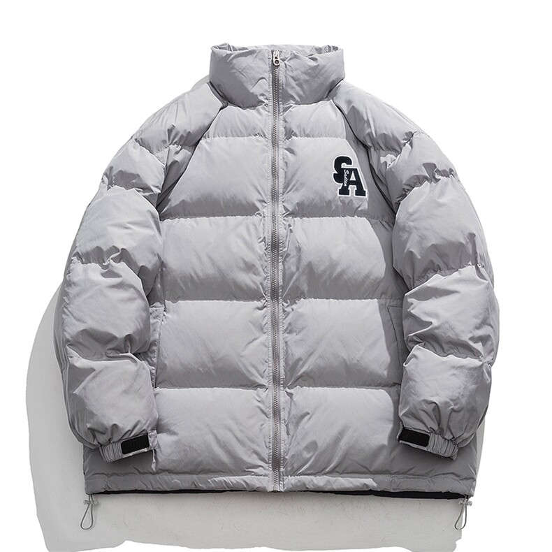 冬季新款宽松面包服港风青春立领棉服男纯色棉衣外套MY9067-P100图片