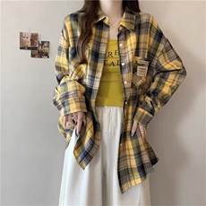 W10140-P35网图现货气质原宿纯欲风辣妹防晒衬衣潮流简约百搭，男装防晒衣，星座1608-2