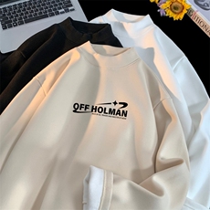 480克重磅德绒加绒半高领打底衫【有货】C403A-DRB2563JR-P35，男装T恤，电商C403A
