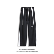 夏季新款美式撞色拼接刺绣设计速干休闲裤B315-K25454-特p35控68，男装休闲裤，电商B315