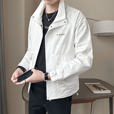 B317-55826-P105大货2025春季新款休闲夹克外套男，男装夹克，电商B317