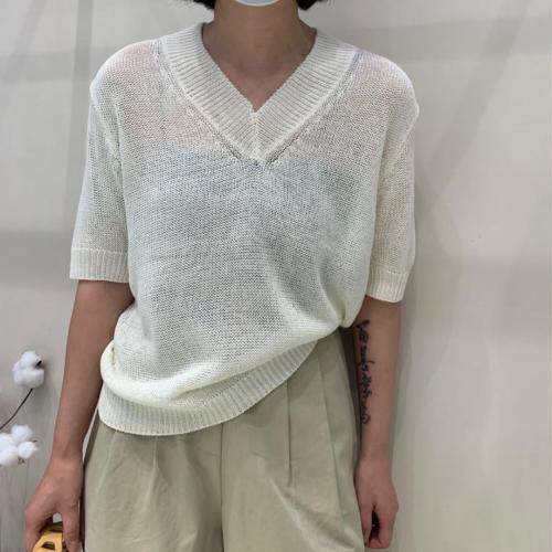 夏季新品冰爽牛奶丝针织，女装，ANRUILA