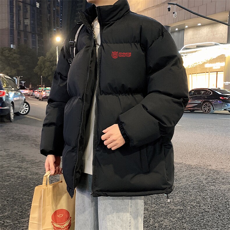 日系抖音直播得物高品质宽松面包服羽绒棉棉衣外套M1160P65,男装棉衣,电商C408-1(原B339-1)