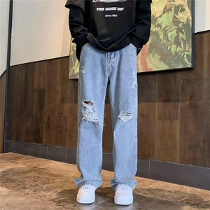 美式牛仔裤男款秋季长裤潮 S212 P40图片