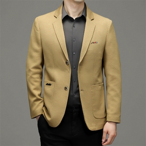 男装西服中年男士西装商务正装宽松休闲时尚百搭男外套JZ306-P155图片