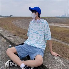 男圆领T恤宽松短袖T612P25，男装T恤，星座1116-2