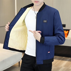 男士立领加绒帅气潮流外套，女装短外套，星座1206（原A206）