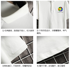 PL57101-P35翻领短袖polo衫男大码胖子半袖t恤男有领保罗衫，男装Polo衫，电商A040A