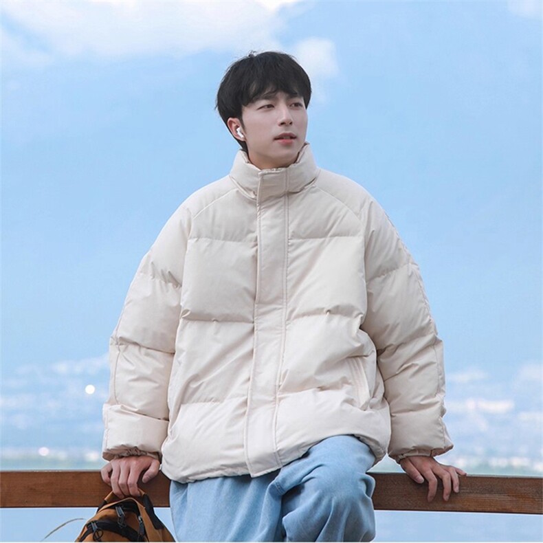 现货高品质美式高街冬季重磅三防加厚羽绒棉衣厚外套面包棉服，男装棉衣，电商A486