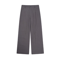 白底蛇年限定蛇皮拼接休闲裤长裤直筒裤A014-DY25208-P60控88，男装休闲裤，电商A014