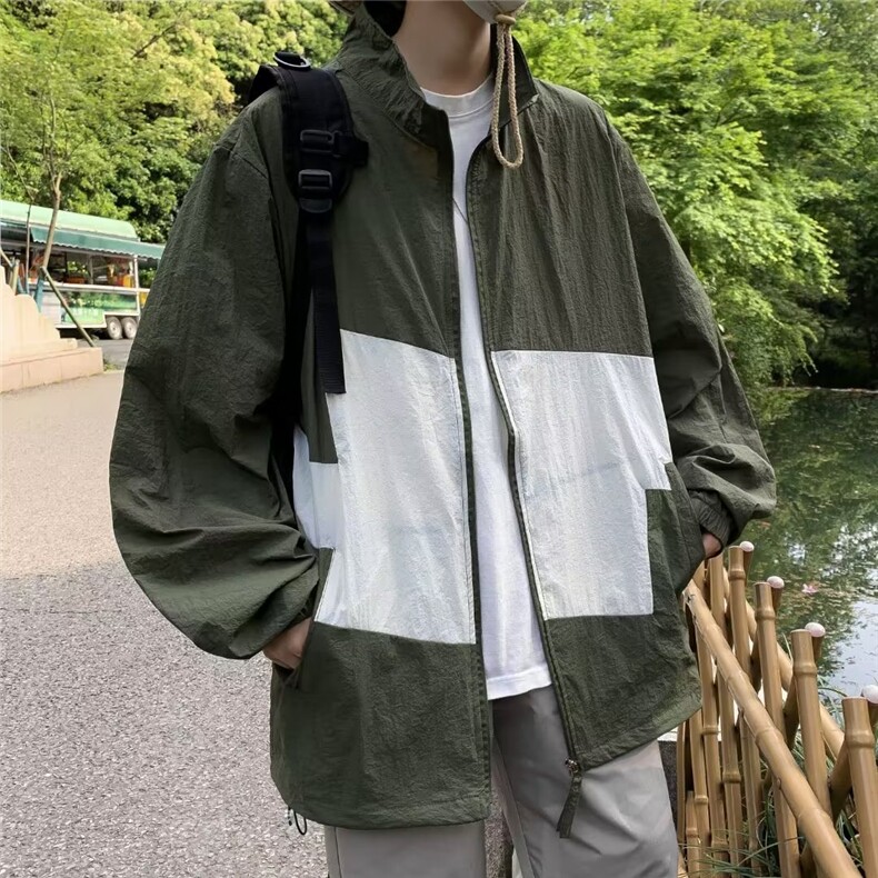 青春流行男夹克文艺潮外套山系防晒衣F70P38,男装夹克,星座1116-2