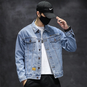 2025春季新款牛仔外套男夹克牛仔衣潮 M-5XL 两色 6630-P65图片