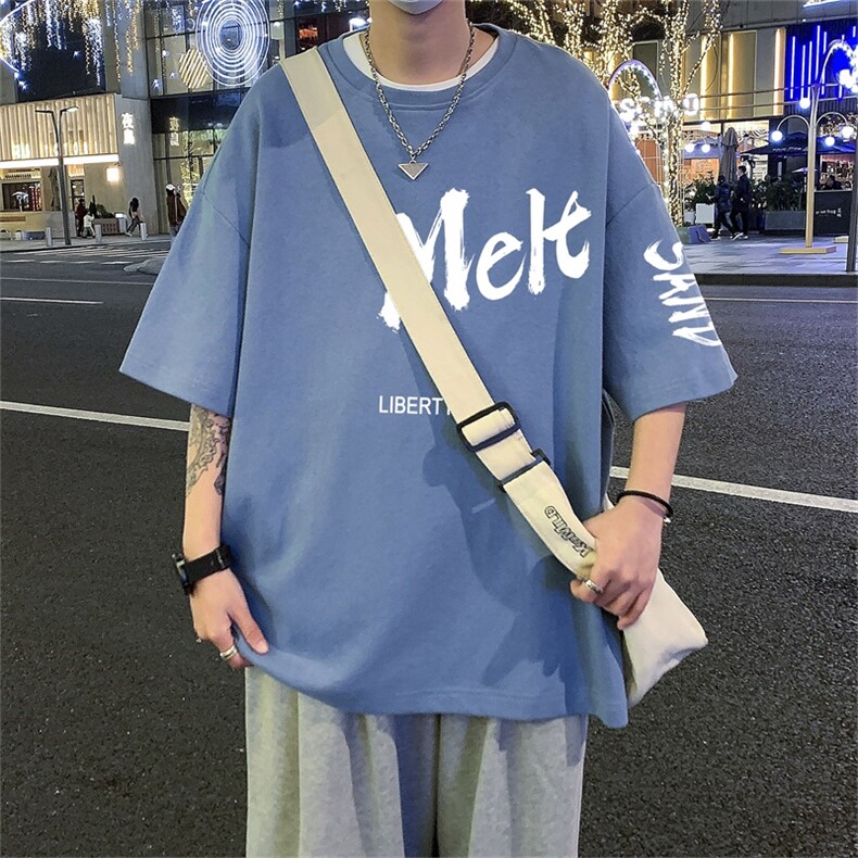 230g重磅纯棉!夏季短袖t恤男半袖男DSA028-MDTP733-P25,男装T恤,电商A028