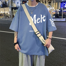 230g重磅纯棉!夏季短袖t恤男半袖男DSA028-MDTP733-P25，男装T恤，电商A028
