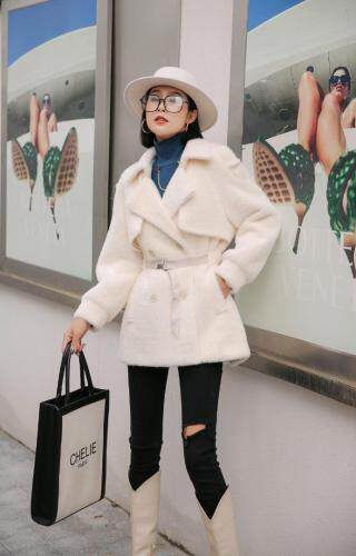 现货皮毛一体，女装，斯瑞威