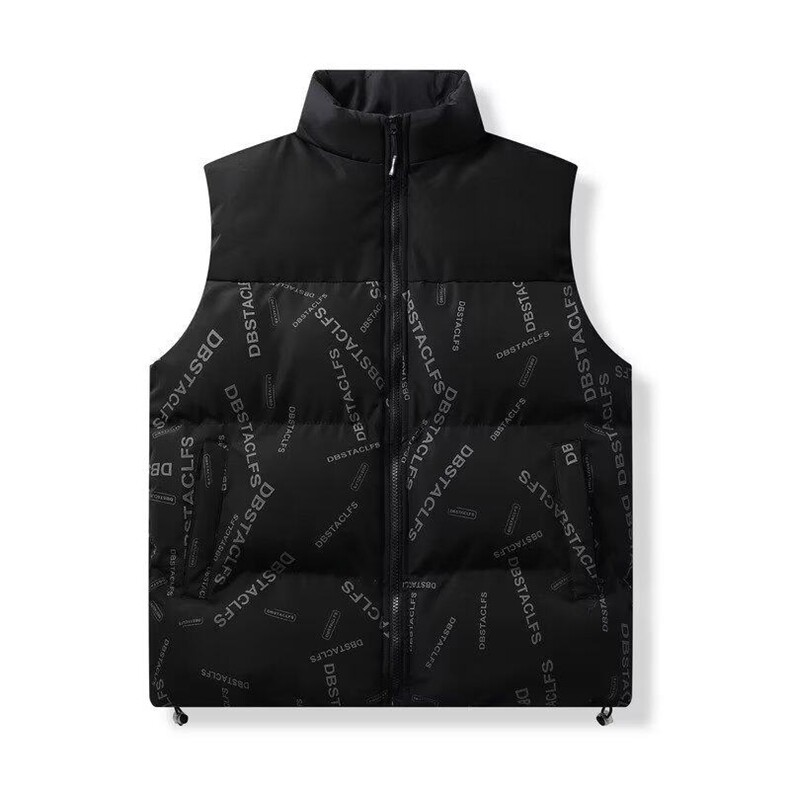 时尚工装马甲男款冬季日系潮牌背心宽松保暖坎肩棉服CC001-P45,男装背心/马甲,星座911-3
