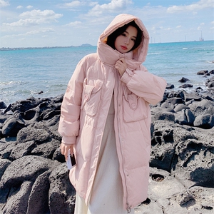 2023年冬季新款白鹅绒羽绒服外套中长款女图片