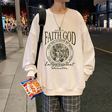 8XL圆领卫衣男超大码胖子肥佬大号长袖t恤S6388-P28，男装卫衣，电商A040
