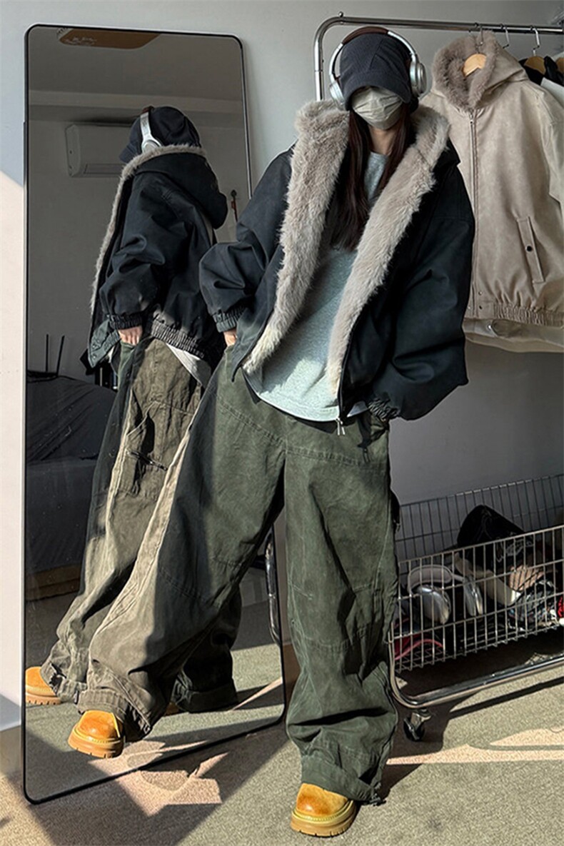 现货座山雕连帽棉衣加绒加厚棉服外套310A-2ZSD2302特p110,男装棉衣,星座310A-2