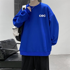 华夫格卫衣圆领卫衣男大码长袖t恤男外套HW76294-P30，男装卫衣，电商A040