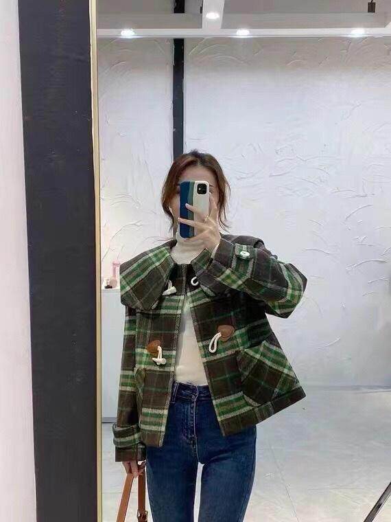 冬款呢料外套，其它，AMSS 艾玛莎莎