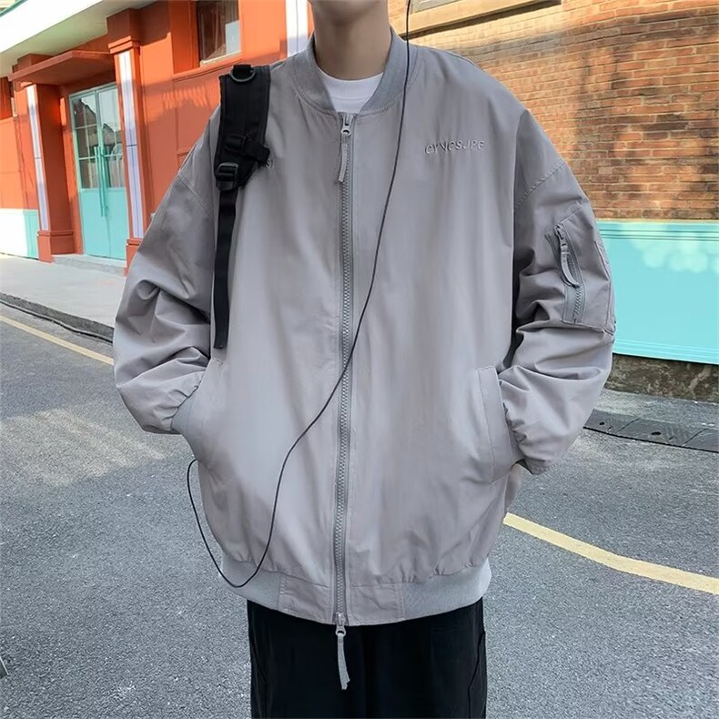 青春流行男春季夹克文艺潮外套J3125P60,男装夹克,星座1116-2
