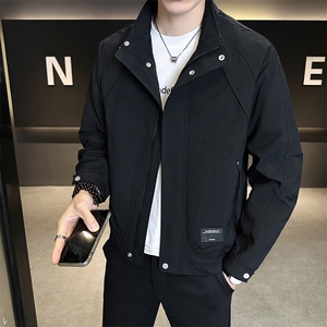 JK905-P85  外套2026新款潮流青年休闲夹克衫男装立领上衣服图片