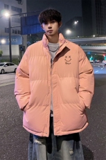外景冬季学院风加厚面包服男潮宽松保暖棉衣立领外套MF00379/P90，男装棉衣，电商B316