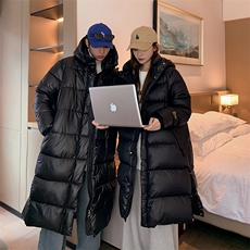 棉服女中长款过膝棉衣冬季韩版新款黑金加厚棉袄情侣外套C400-110，男装棉衣，星座911-2(原星座613-2）
