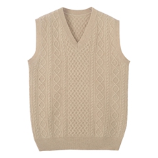 男V领针织马甲秋季新款修身百搭毛衣背心品质羊毛材质商务休闲，男装背心/马甲，端硕羊绒