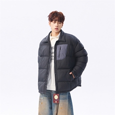 轻薄羽绒服高品质保暖情侣冬90白鸭绒学生Tide2025SYR2603-P208，男装羽绒服，星座610B-1