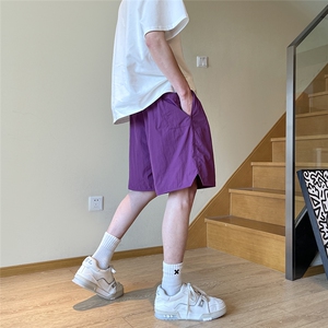 A450-DK331-P45 控价69 夏季男女同款冰感速干短裤五分裤运动短裤图片