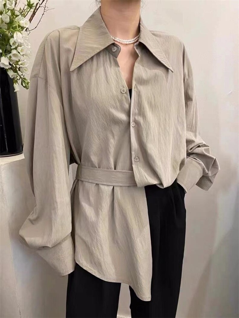 现货夏季新款设计感衬衣，其它，歆座 XINZUO