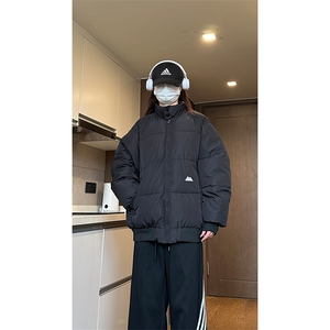 自家图 短款飞行立领棉服男宽松加厚保暖情侣厚外套 MY21-P78图片