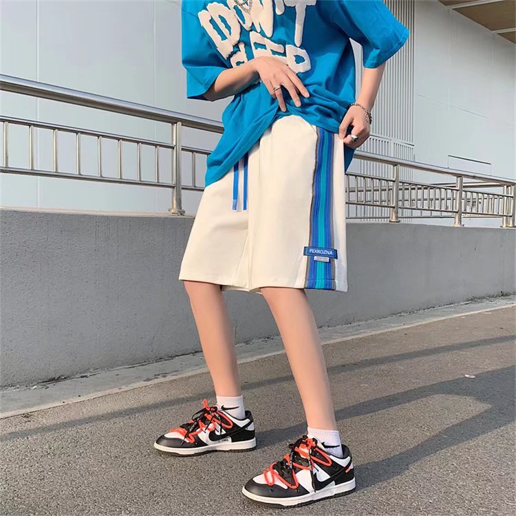 美式高街短裤男夏季潮牌ins休闲中裤GK74P28,男装休闲裤,星座1116-2