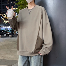 现货6507-P40大码控69春季大码宽松男士卫衣，男装卫衣，星座209