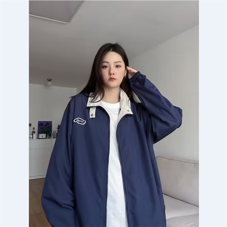 夹克男韩版潮流春秋季新款ins宽松百搭2023帅气外套女W5034-P48,男装夹克,星座412-3