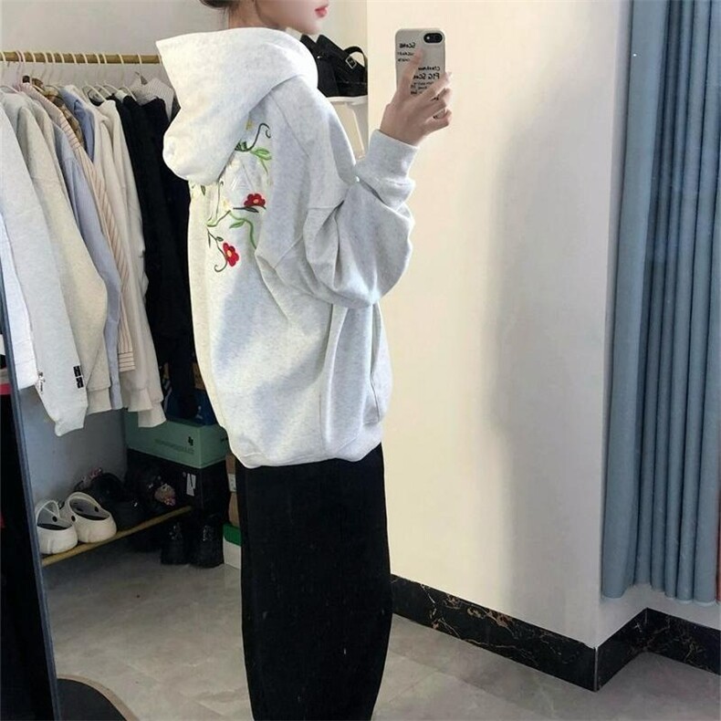 潮潮牌刺绣连帽卫衣ZW0101-P53,男装卫衣,星座313A(原308A-2)