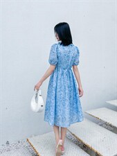 ??款，羽毛花.连衣裙，女装连衣裙，红雀纺