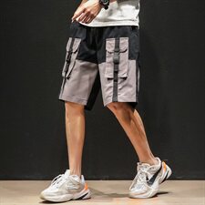 2021休闲港风工装短裤大码K8802-P40，男装休闲裤，电商A128