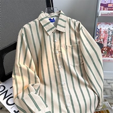 日系少年感男生酷帅穿搭套装工装衬衫搭配男装三件套潮CS527/P35，男装衬衫，星座506