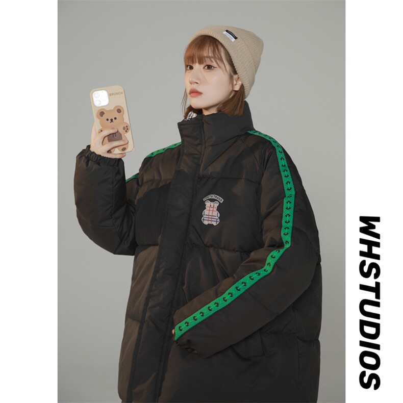 双面穿2022棉衣女加厚棉服面包服棉袄两面情侣外套3329-P90控138,男装棉衣,星座207
