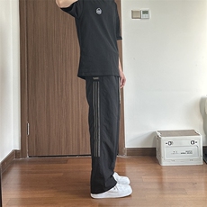 大量现货速干裤男春夏季薄款松紧抽绳直筒微喇休闲裤DY5032-P55，男装休闲裤，电商A178