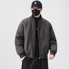 标50绒立领男士羽绒服冬季2025新款夹克外套A313-25658-P215，男装夹克，电商A313